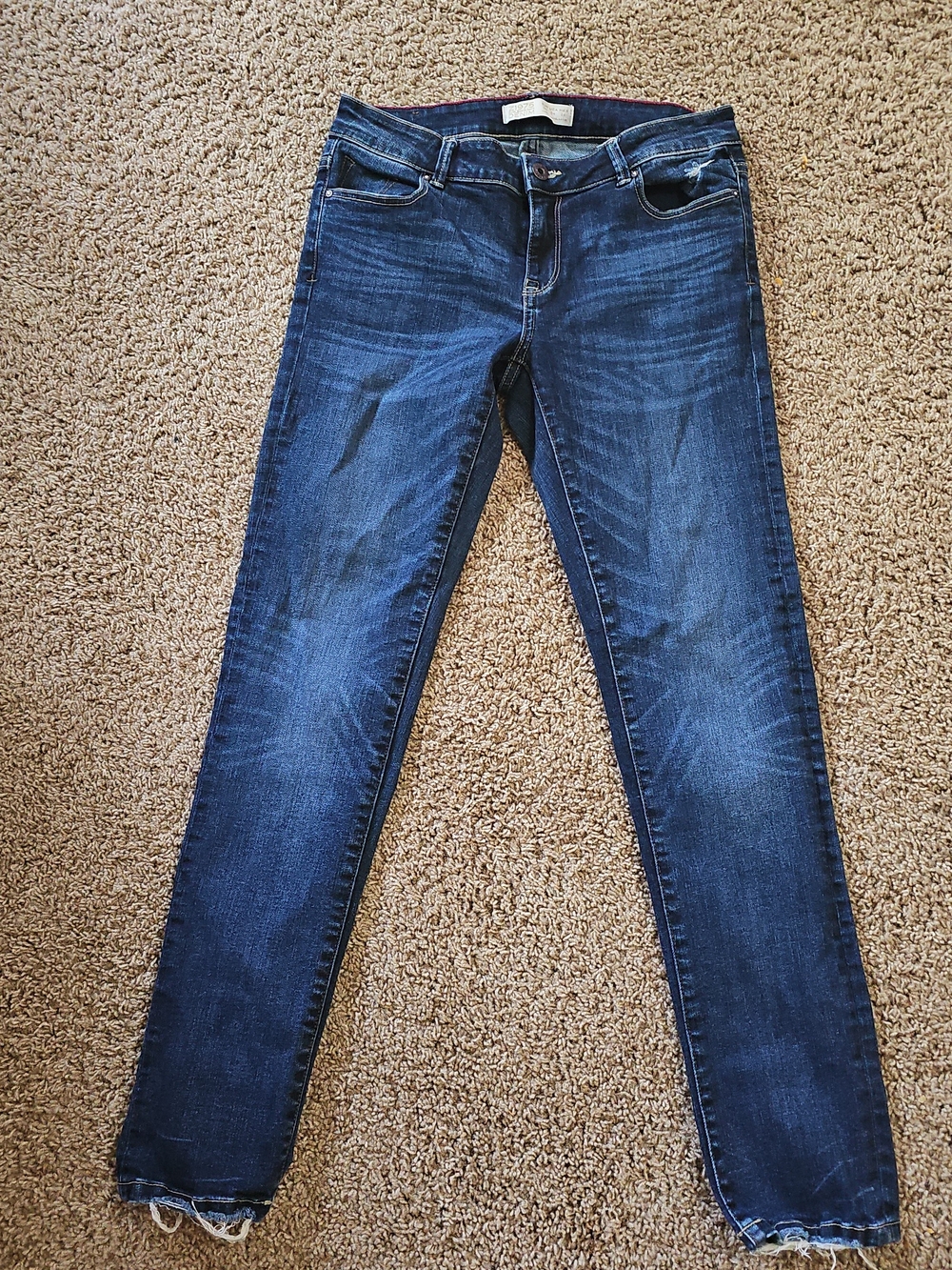 Zara Blue Skinny Jeans